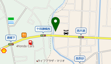 くるまやラーメン 下諏訪店の地図画像