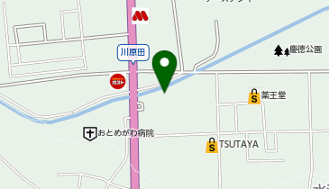 くるまやラーメン 水沢店の地図画像