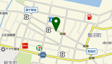 くるまやラーメン 銚子新生店の地図画像