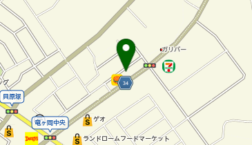 くるまやラーメン 竜ケ崎店の地図画像