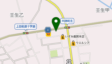 くるまやラーメン 壬生大師店の地図画像