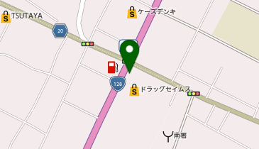 くるまやラーメン 大網店の地図画像