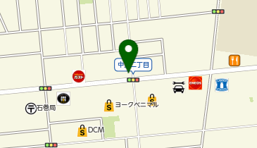 くるまやラーメン 石巻店の地図画像