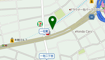 木曽路 東名店の地図画像