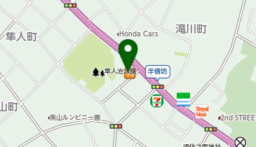 木曽路 八事店の地図画像