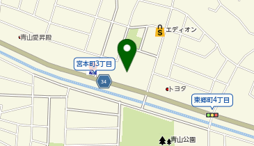 木曽路 半田店の地図画像