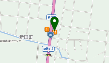 木曽路 大垣店の地図画像