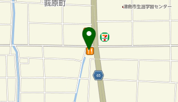 木曽路 津島店の地図画像