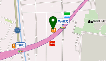 木曽路 各務原店の地図画像