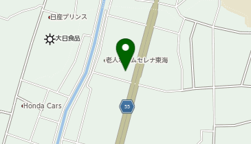 木曽路 東海店の地図画像