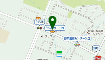 木曽路 港北ニュータウン店の地図画像