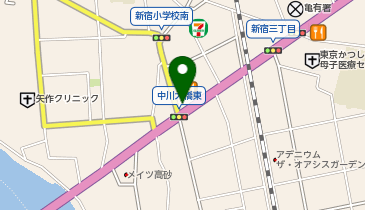 木曽路 金町店の地図画像