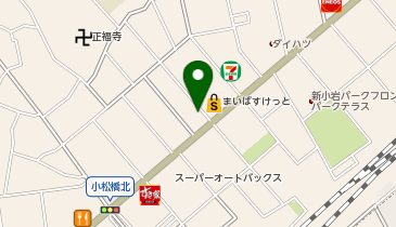 木曽路 新小岩店の地図画像