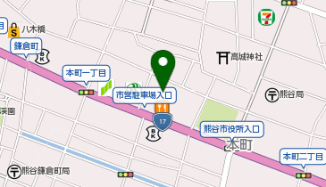 木曽路 熊谷店の地図画像