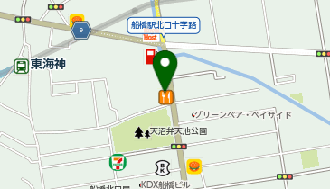 木曽路 船橋北口店の地図画像