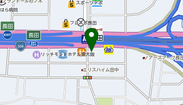 木曽路 東大阪店の地図画像