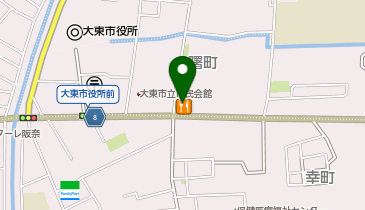 木曽路 大東店の地図画像