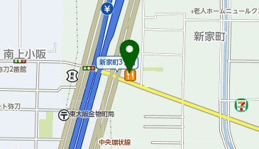 木曽路 八尾店の地図画像