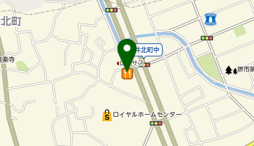 木曽路 堺店の地図画像