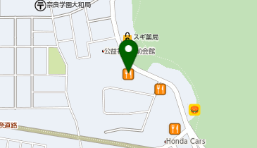 木曽路 学園前店の地図画像