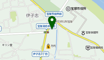 木曽路 宝塚店の地図画像