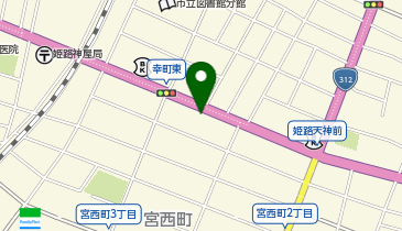 木曽路 姫路店の地図画像