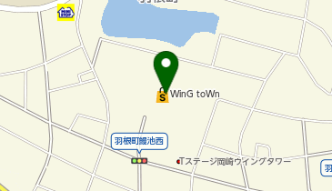 ファーストキッチン 岡崎ウイングタウンの地図画像