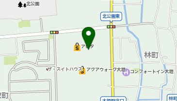 ファーストキッチン 大垣アクアウォークの地図画像