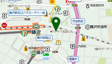 ファーストキッチン 藤沢の地図画像