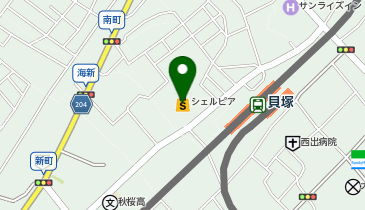 mandai(万代) 貝塚店の地図画像