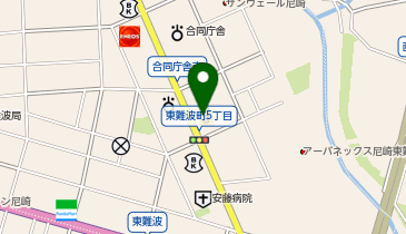mandai(万代) 尼崎難波店の地図画像