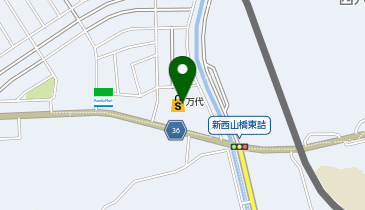 mandai(万代) 河合町店の地図画像