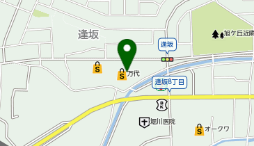 mandai(万代) 香芝二上店の地図画像