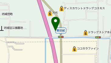mandai(万代) 坊城店の地図画像