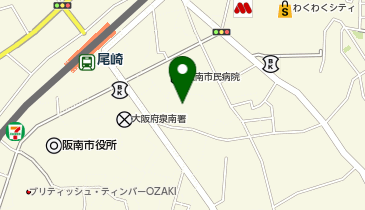 mandai(万代) 尾崎店の地図画像