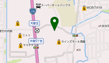 mandai(万代) 高槻大塚店の地図画像