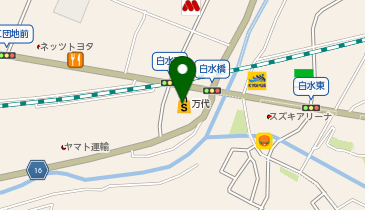 mandai(万代) 伊川谷店の地図画像