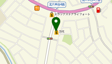 mandai(万代) 西宮山口店の地図画像