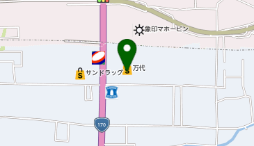 mandai(万代) 善根寺店の地図画像