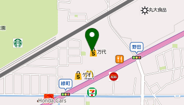 mandai(万代) 高槻緑町店の地図画像