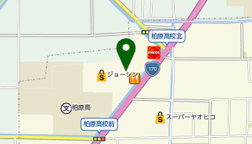 mandai(万代) 柏原本郷店の地図画像