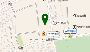 mandai(万代) 西神中央店の地図画像