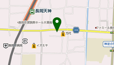 mandai(万代) 長岡天神店の地図画像