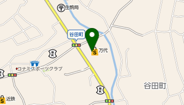 mandai(万代) 生駒店の地図画像