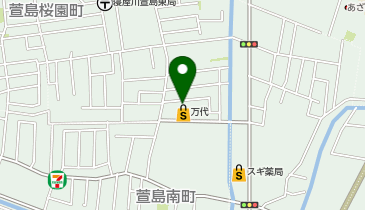 mandai(万代) 萱島店の地図画像