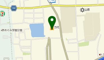 mandai(万代) 美原店の地図画像