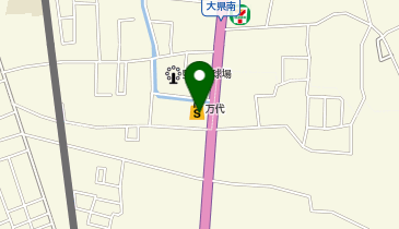 mandai(万代) 柏原大県店の地図画像