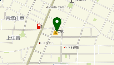 mandai(万代) 南住吉店の地図画像