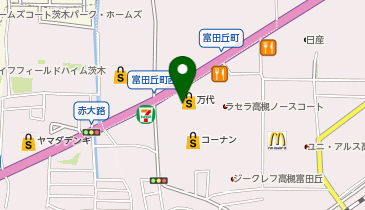 mandai(万代) 高槻富田丘店の地図画像