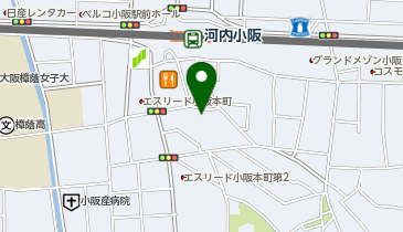 mandai(万代) 小阪店の地図画像